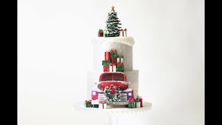 Christmas Tree (Pine Tree) Cake Topper!  Easy Peasy!