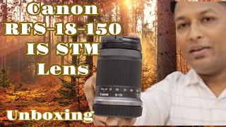 New RF-S 18-150 IS STM Lens Unboxing|All In One Lens For Amateur Photography       #canon #rflens