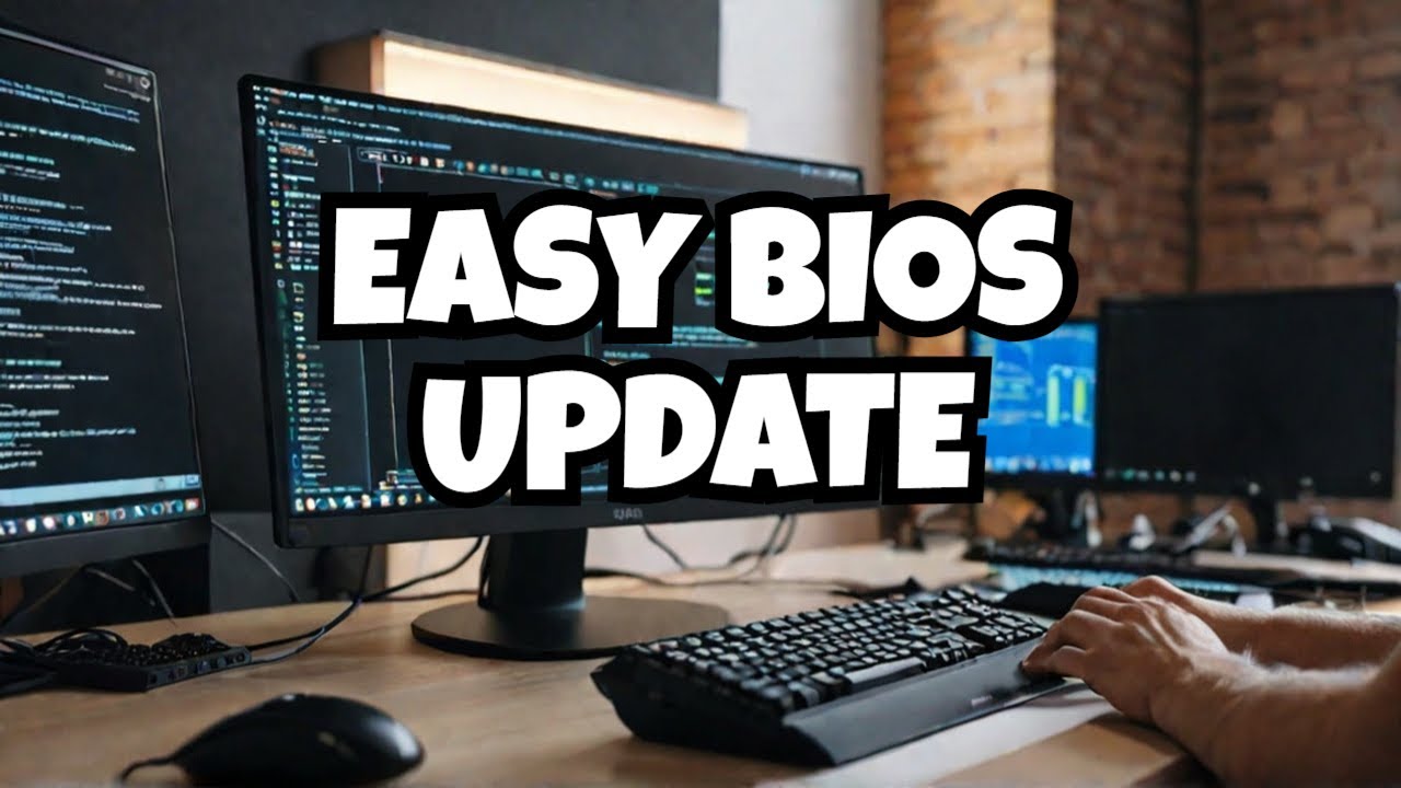MSI motherboard bios update step by step - YouTube