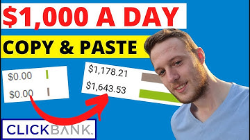 ClickBank Affiliate Marketing For Beginners | ***MY $1,000 A DAY METHOD***