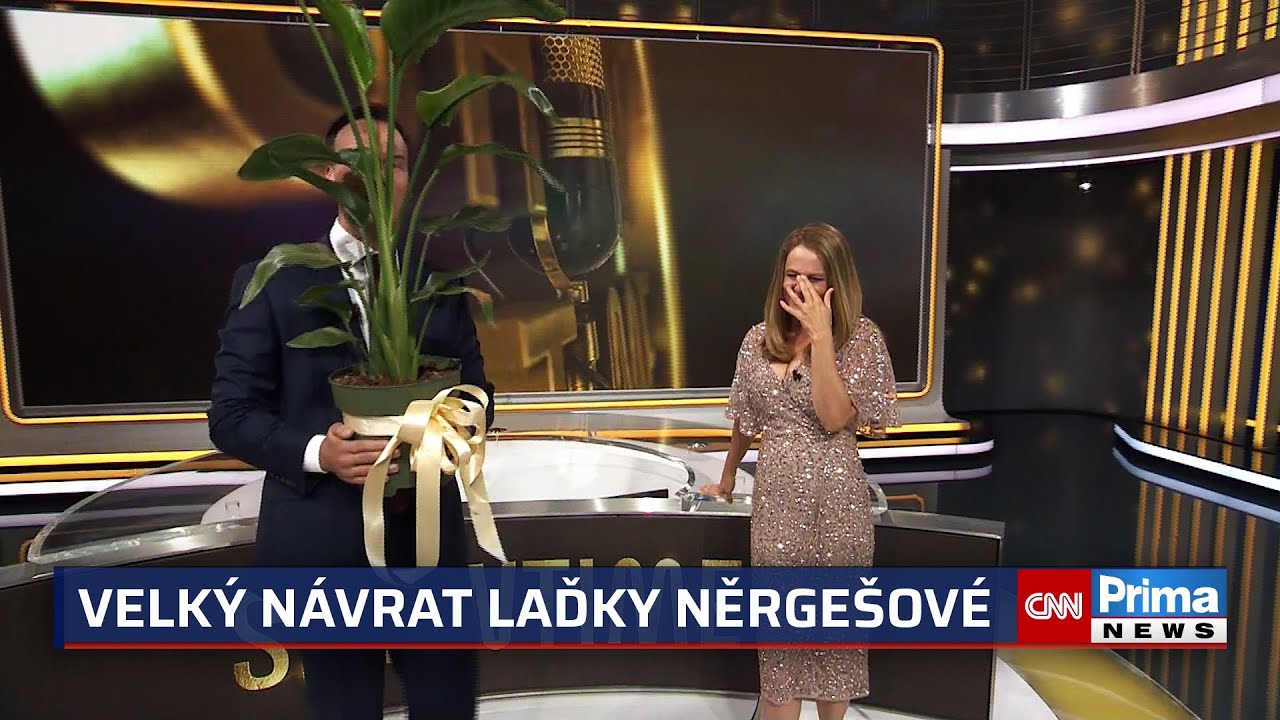 VIDEO: Laďka Něrgešová poprvé zpátky v Showtime. VIDEO: Prima