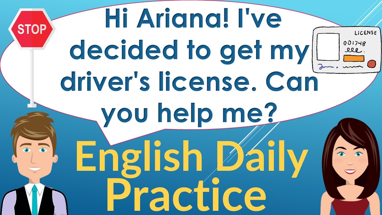 How to get a driver license - Improve your English level - Practice ...