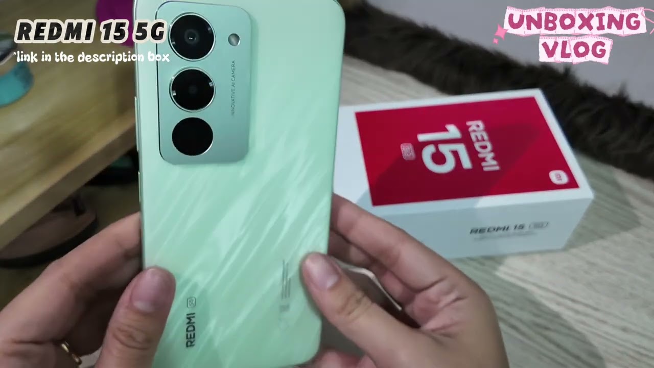 Redmi 15 5G Unboxing & First Impressions | Design, Features