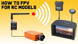 How To Fpv Camera System For Rc Models. With Run Cam Ii Camera And Ev800D Goggles