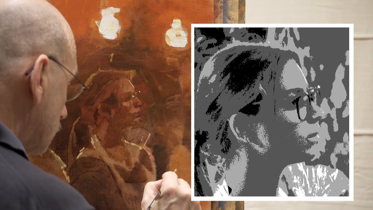 Figure in Silhouette (Girl Selling Cialde)