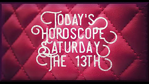 Horoscope for December 13, 2025 ~~ Daily Horoscope Astrology