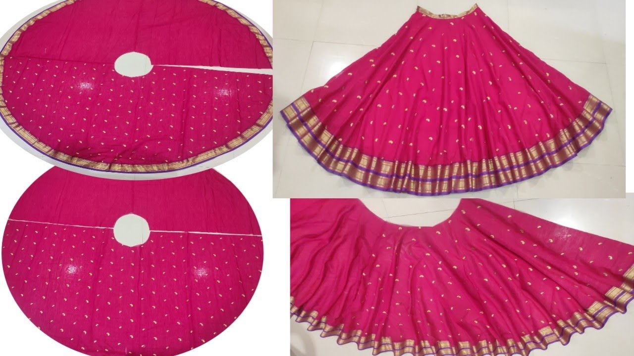 lehenga cutting and stitching