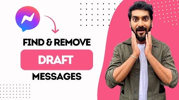 How To Find And Remove Draft Messages On Messenger (Best Method)