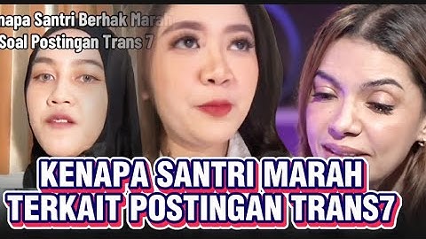 PESANTREN MAR4H TERKAIT POSTINGAN TRANS7 BEGINI PENJELASAN NYA