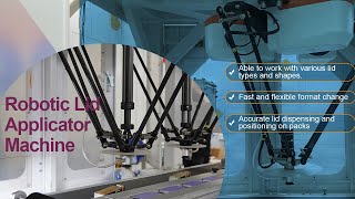 Lid Applicator Capping Machine for Wet Wipes Cover