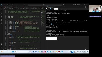 Video Explicativo Lenguaje Ensamblador MASM y TASM