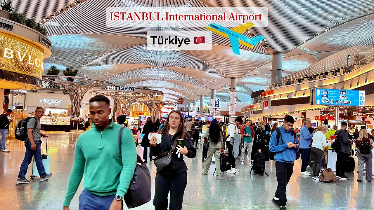 ✈️ Inside ISTANBUL International Airport 2026 | Turkey- Connecting Flight Transfer Terminal A & B.