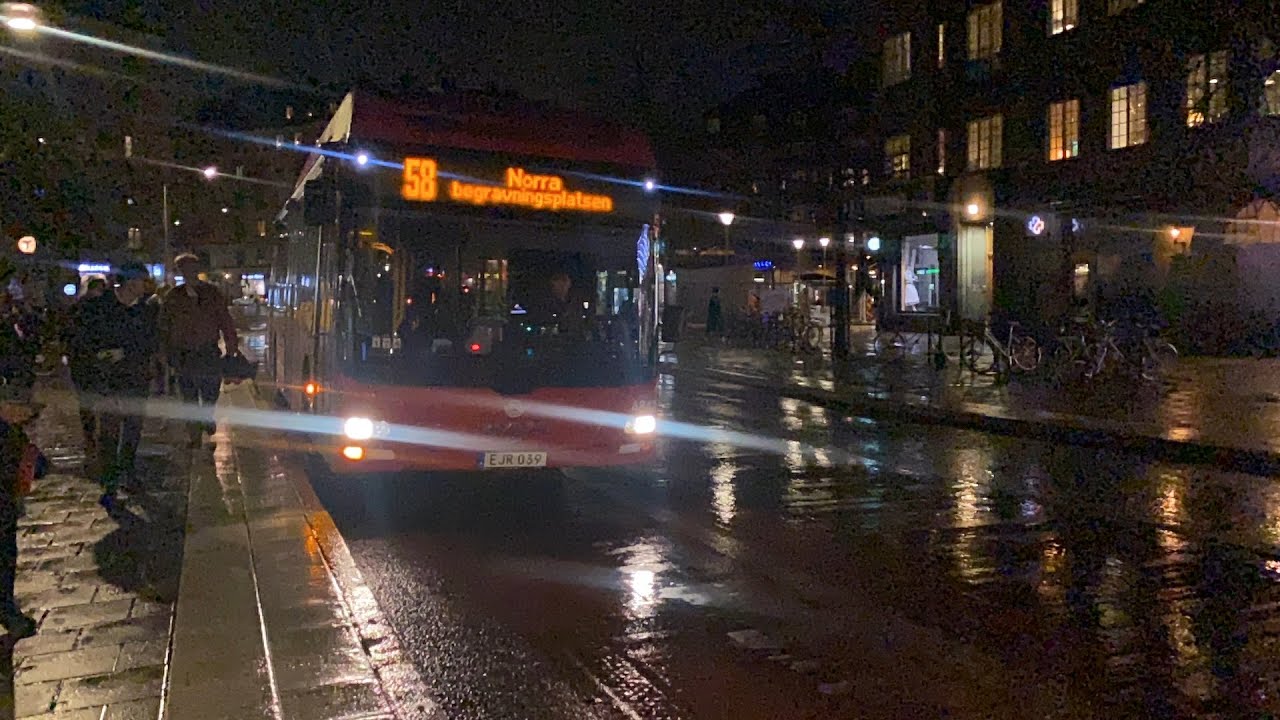Buss 58! Stockholms Minst Trafikerade Busslinje!