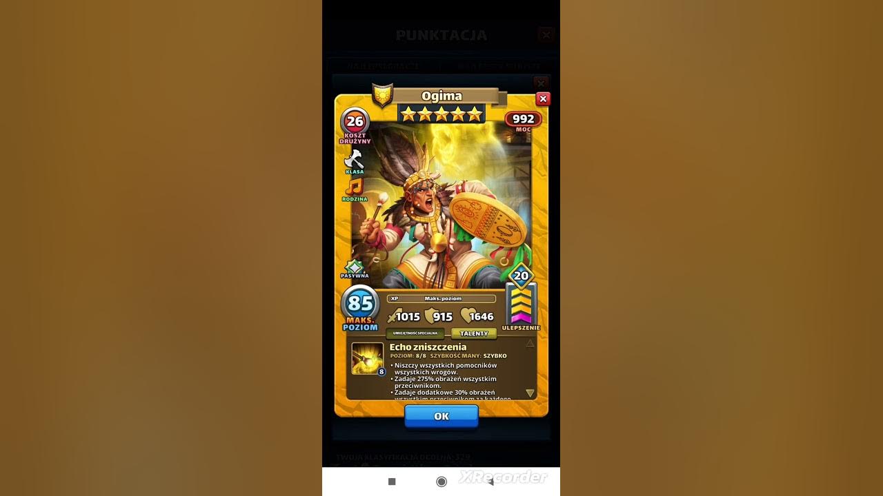 Empires and Puzzles Ogima Review Is He Good? BARD Ogima Recenzja