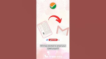 NEET 2023 MAJOR UPDATE!! NTA is emailing your OMR Sheet!!! keep checking!! Did you get yours?