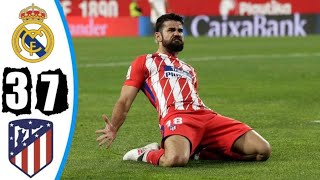 Real Madrid vs Atletico Madrid 3-7 | Extended Highlight and goals [ICC-2019]