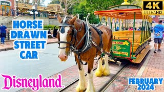 Disneyland Horse Drawn Street Car Pov In 4K Disneyland 2024