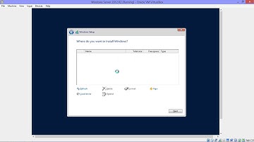 ติดตั้ง Windows Server 2012 R2 (Server with a GUI) บน VirtualBox