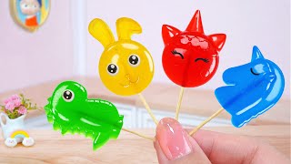 Amazing Animal Jelly 🦄Cutest Miniature Animal Jelly Fruit Decorating ✨ Mini Cakes Making