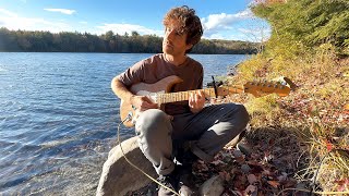 Autumn Guitar Meditations by the Lake (1 HR) | No AI 🌿 Healing Guitar Music – "Shimmer"