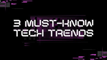 3 Tech Trends every CIO/CTO Can’t Ignore in 2025