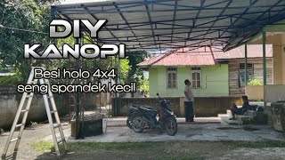 DIY. make a canopy made of 4x4 holo iron #diy #cara #fhising