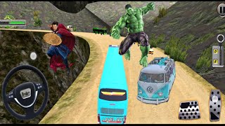 Crazy Uphill Bus Driver Sim 3D | Bus Simulator Games For Android l Best bus driving games on android screenshot 5