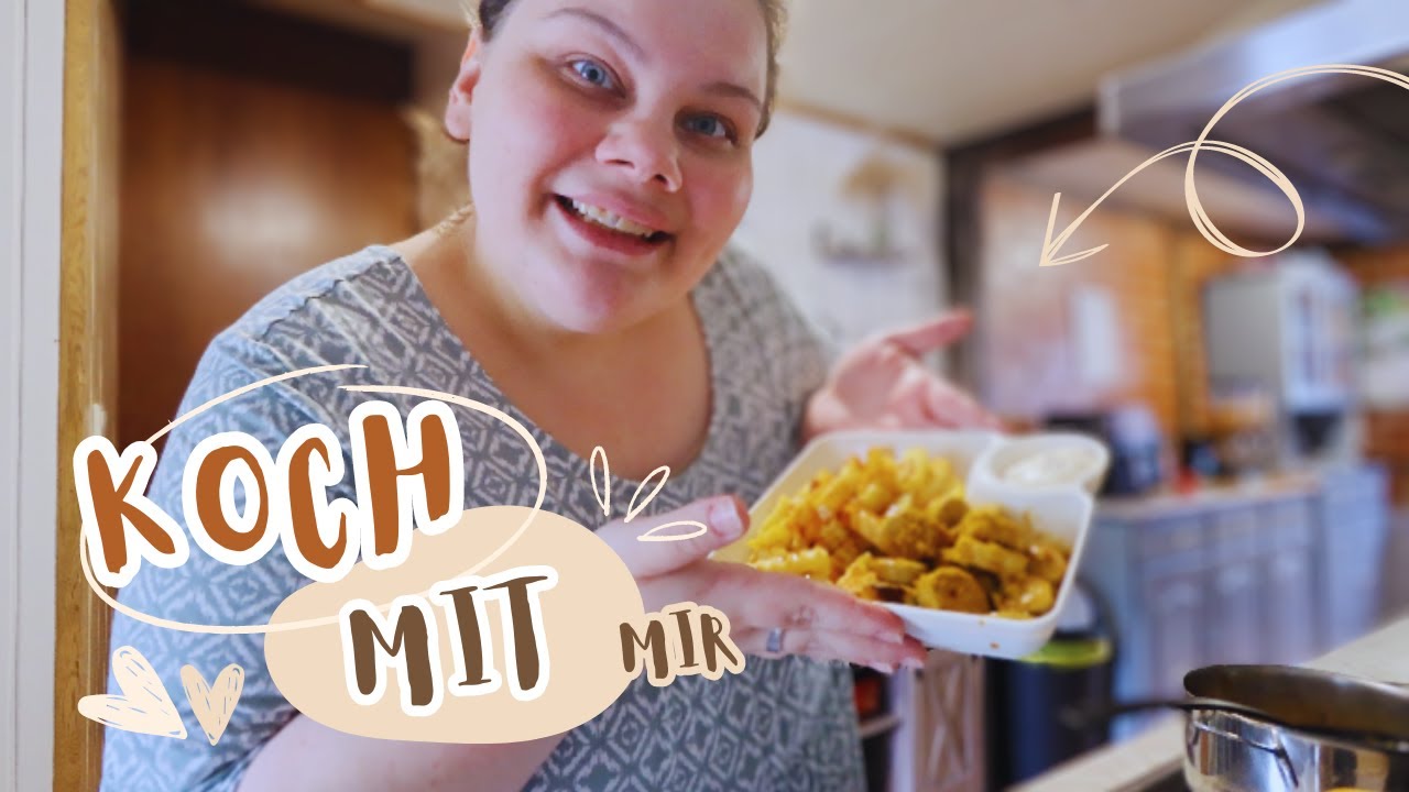 KOCH MIT MIR 🍽 ⎮ SCHNELL & EASY Rezept 😍 ⎮ Pommes mit Currywurst 🍟 ⎮ Jessi ♡