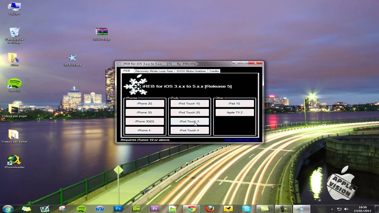 [TUTORIAL] iReb r5, para solucionar errores de iTunes - YouTube