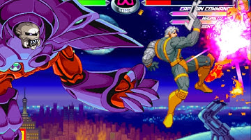 MvC2 - Stage Mod Test 2 (Onslaught) Cable Sequence