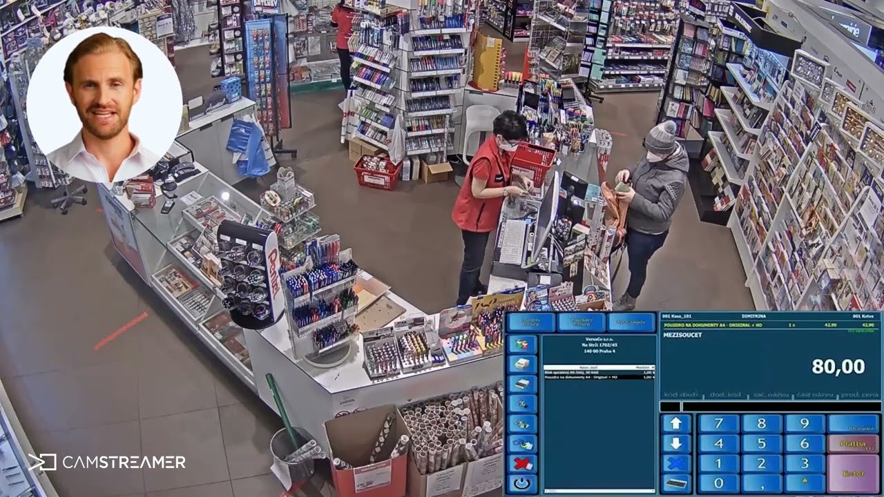 Monitor checkout activities in real-time with our POS integration via the CamOverlay App and ShareX
