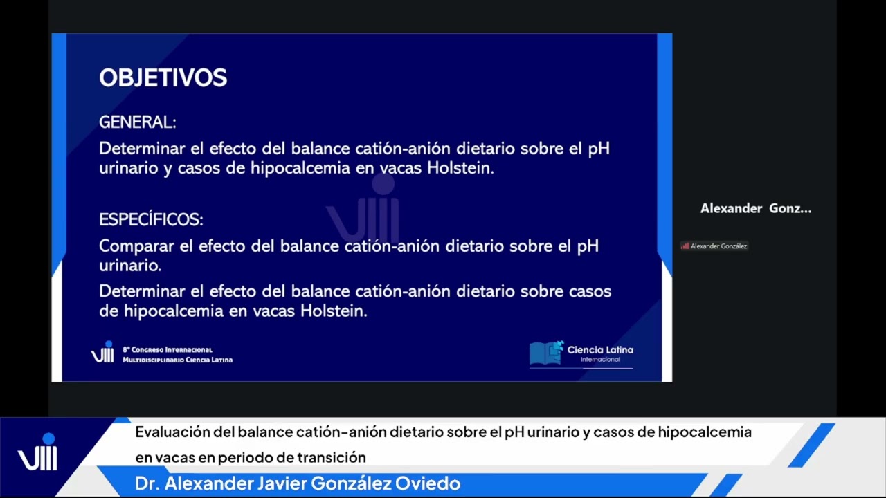 Evaluación del balance catión-anión dietario sobre el pH urinario y casos de hipocalcemia en vacas