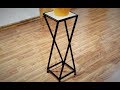 Подставка для цветов интересной формы своими руками./DIY flower stand.