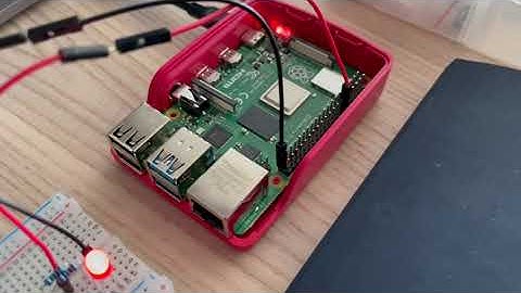 Raspberry Pi: Soft blinking LED using Pulse with modulation
