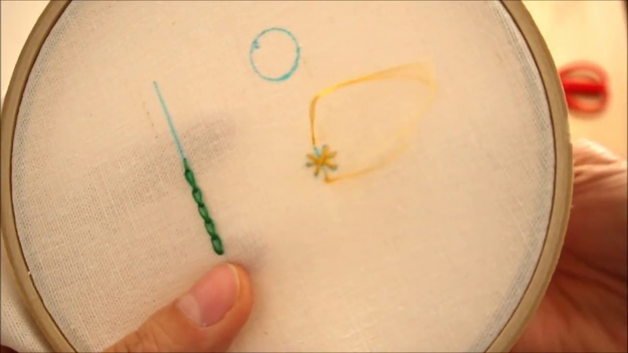 刺繡針法:雙重十字繡 Double Cross Stitch embroidery tutorials 縮圖