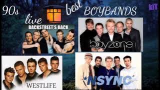 90's BOYBANDS [ Backstreet Boys, Boyzone, Westlife, NSync ]