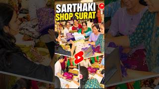 Sarthaki Surat Shop Visit 🛍️ | Live Shopping Experience with Happy Clients 😍