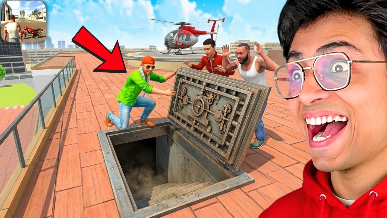 FRANKLIN FOUND THE MOST OP SECRET DOOR😱 in INDIAN THEFT AUTO!
