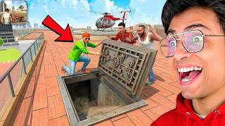 FRANKLIN FOUND THE MOST OP SECRET DOOR😱 in INDIAN THEFT AUTO! screenshot 3