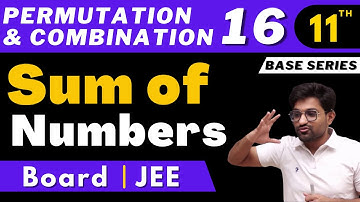 Permutation & Combination 16 | Sum of Numbers | Aman Sir Maths | Bhannat Maths