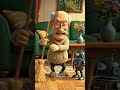 Nonno Marco vs Aspirapolvere! 🧹🚫 #risate #tecnologia #shortsitalia #italia #divertente #disney