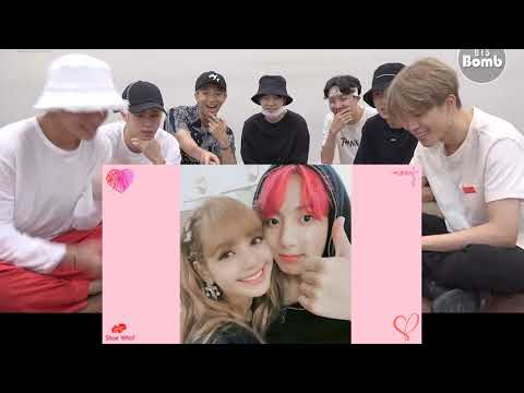 BTS Reaction If LIZKOOK was real  (JUNGKOOK AND LISA)