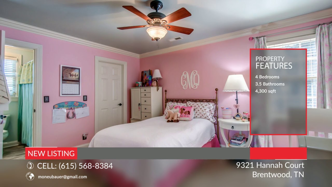 9321 Hannah Court, Brentwood, TN 37027 House for Sale YouTube
