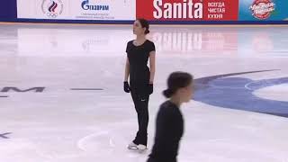 Evgenia Medvedeva Russian Nationals 2020 SP Practice