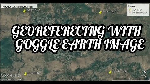 How to Georeference an google earth image in QGIS |Civil Engineering|