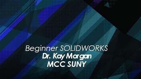 MET 121 SOLIDWORKS - Chapter 2 - Part Modeling - 04 Side Cover