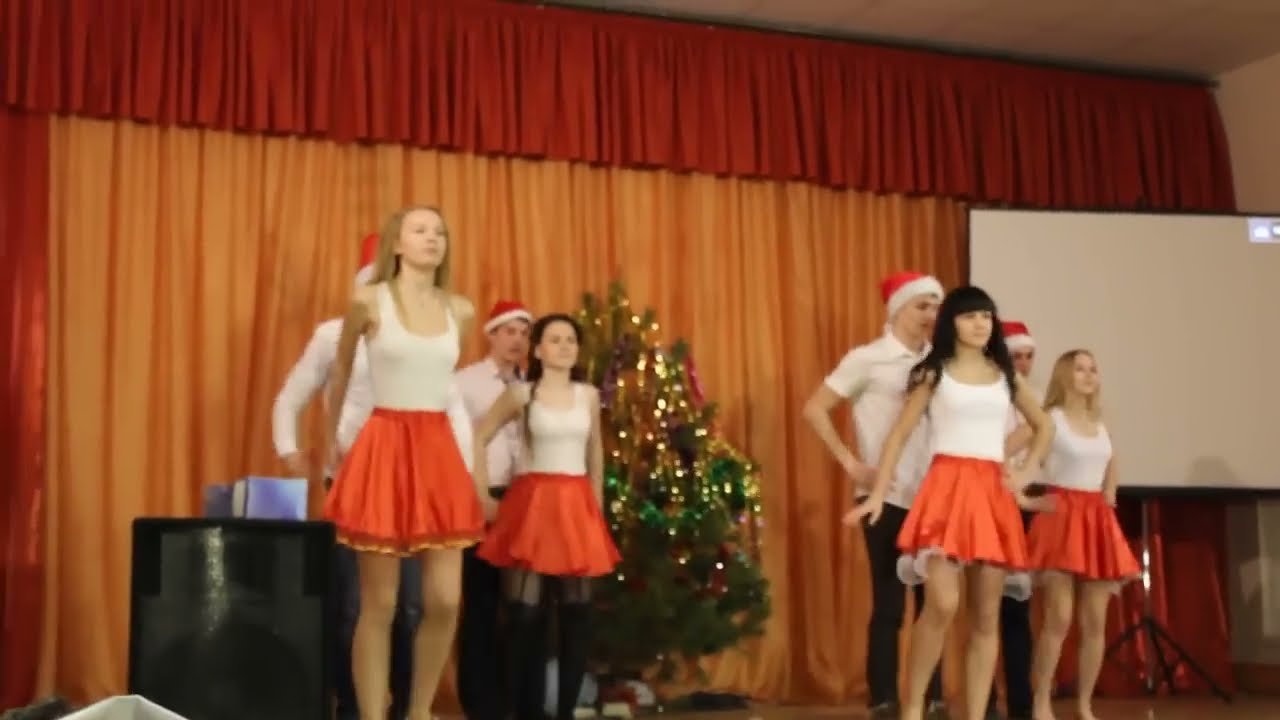 Танец На Новый Год Флешмоб