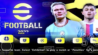 eFootball PES 2022 PARA PSP NUEVAS FACES HD Y KITS Actualizados Por Mediafire