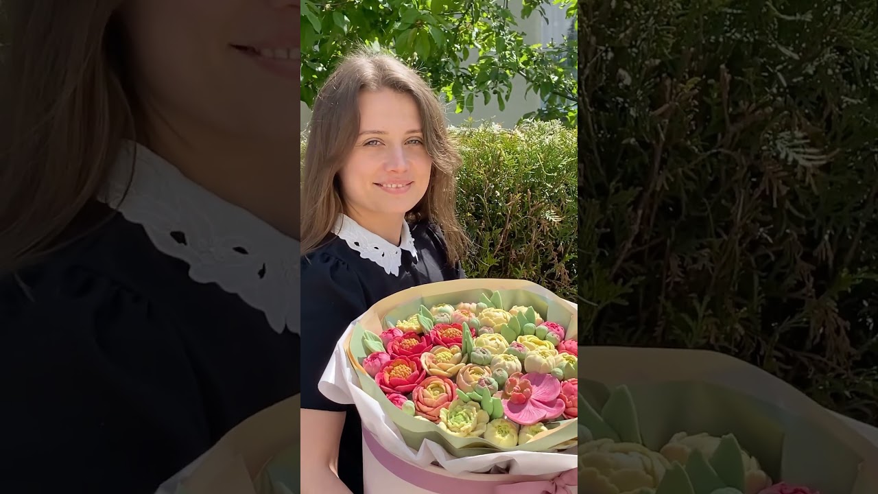 Букет з шоколадих квітів Nensi - Ecojoy