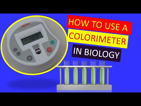 Video: Come funziona un colorimetro a livello di biologia?